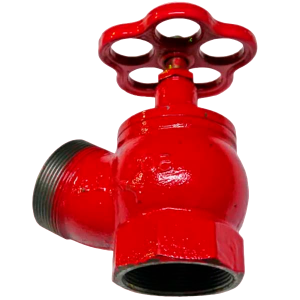 Фото 22 - Клапан пожарный (кран) КПЧ 50-2 чугунный 125° цапка - цапка.